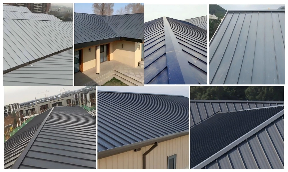 standing seam metal roof panels