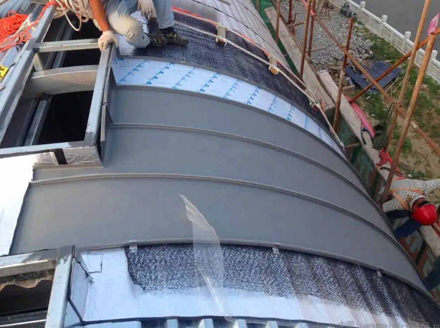 Standing Seam Pitched Metal Roof Standing Seam Pitched Metal Roof