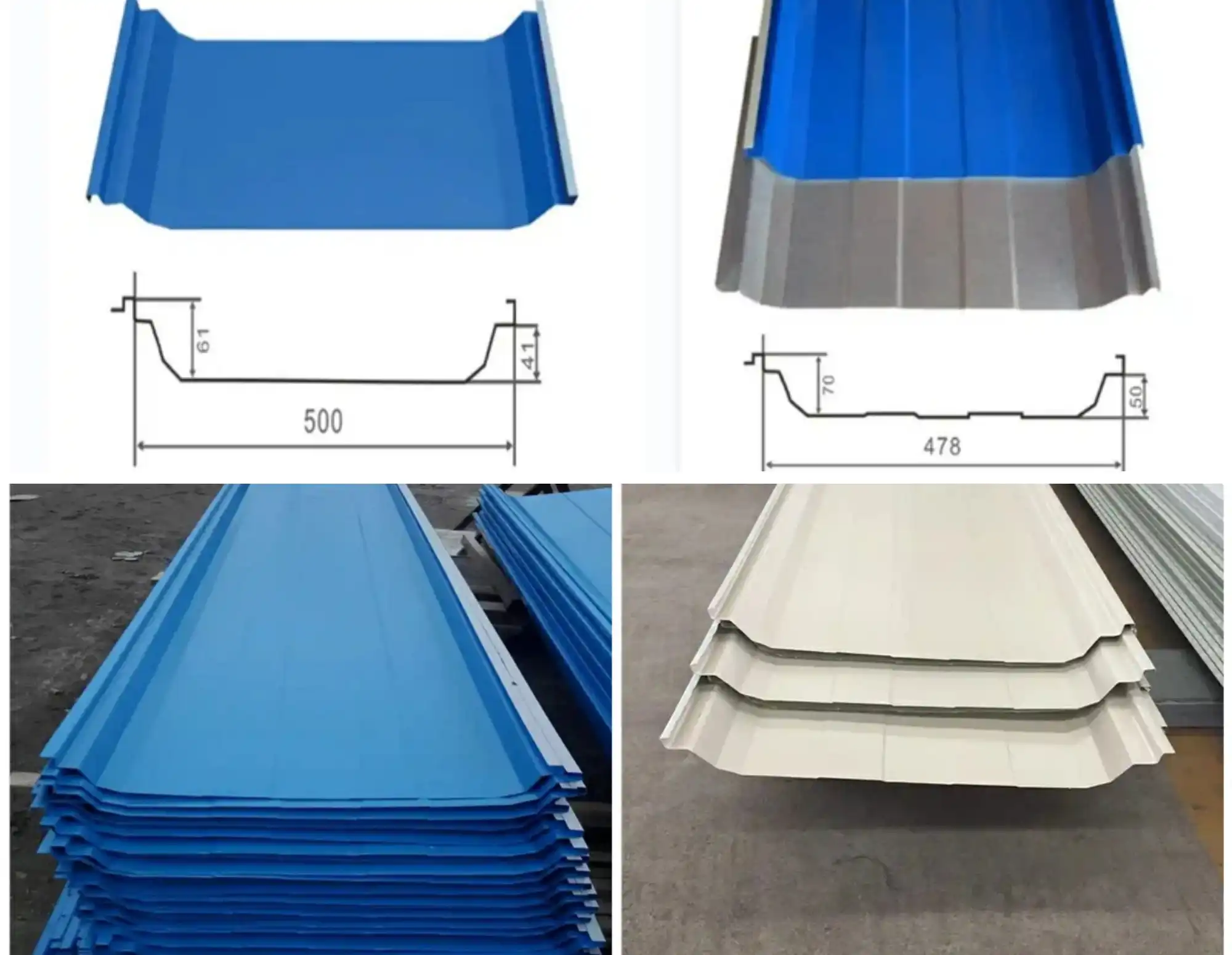 Deep Trapezoidal Roof Panels Deep Trapezoidal Roof Panels