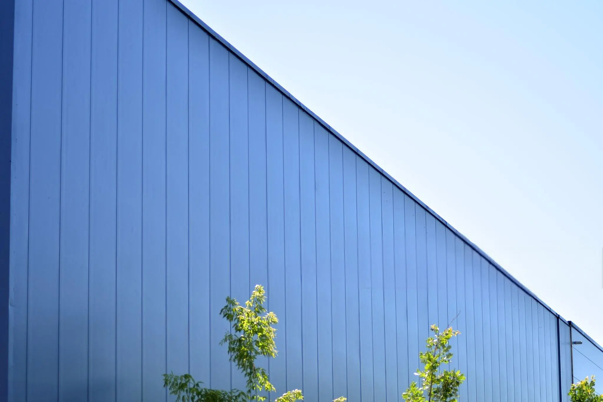 vertical standing seam metal cladding