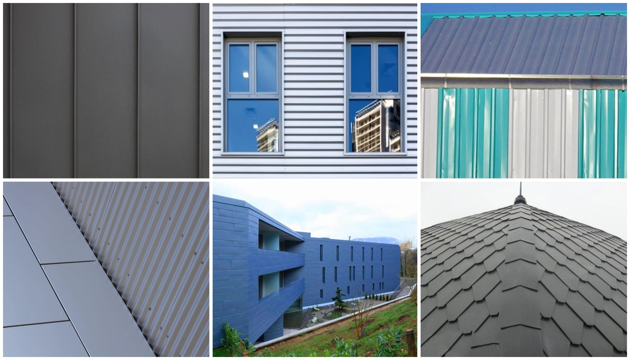 Vertical Metal Siding sheets