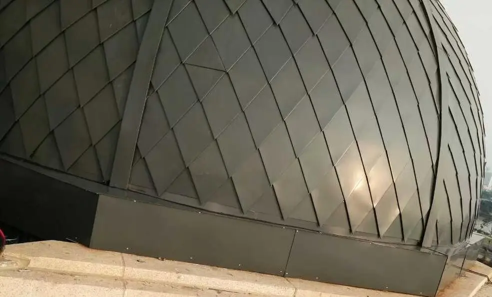 flat lock zinc cladding panels flat lock zinc cladding panels