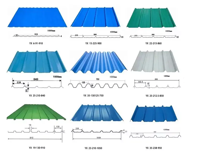 Deep Trapezoidal Roof panels Deep Trapezoidal Roof panels