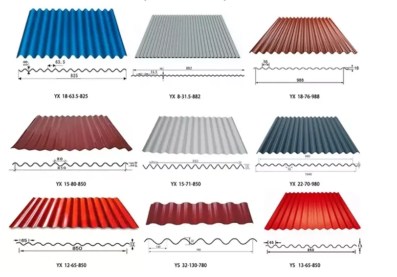 Deep Trapezoidal Roof panels Deep Trapezoidal Roof panels