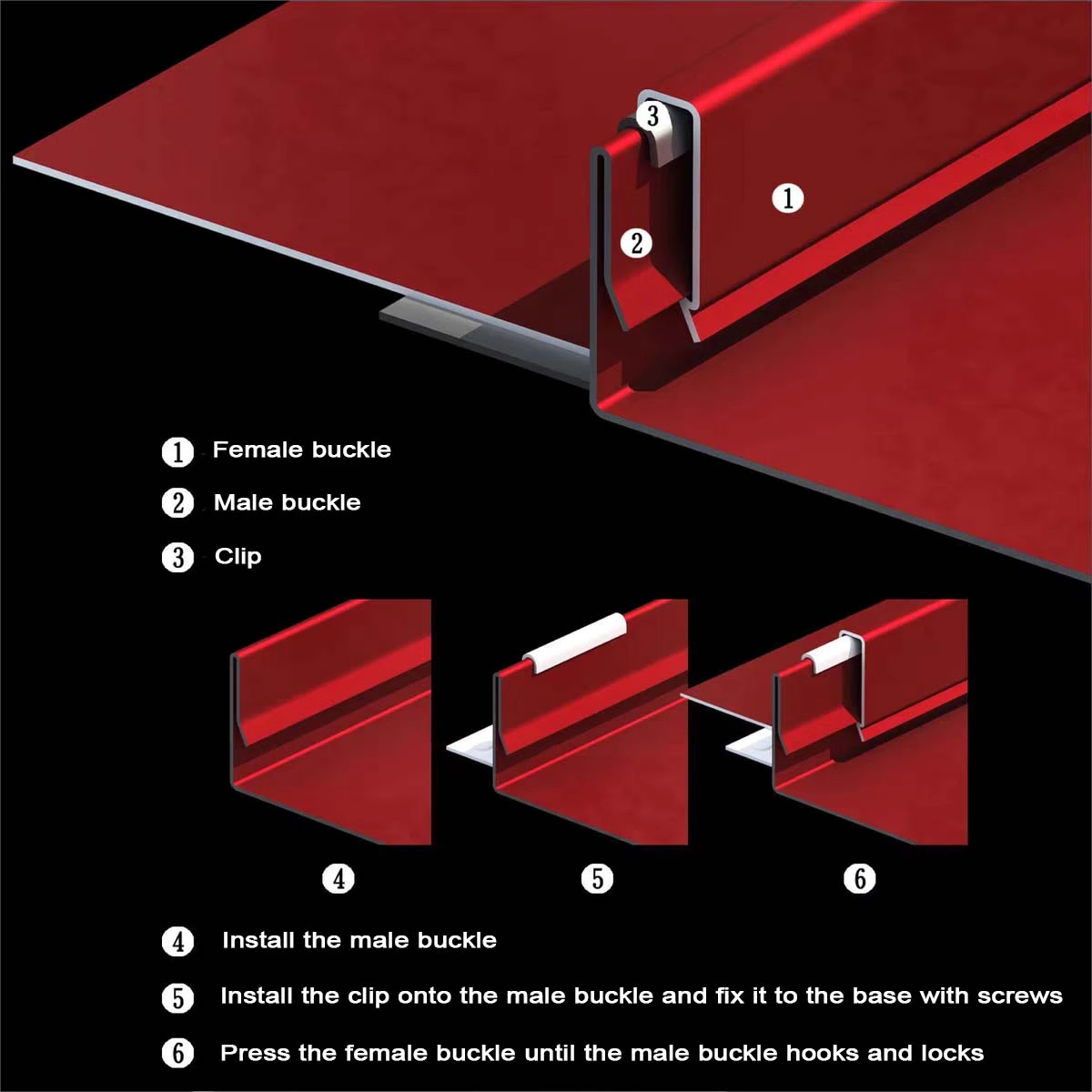 snap lock standing seam roof snap lock standing seam roof