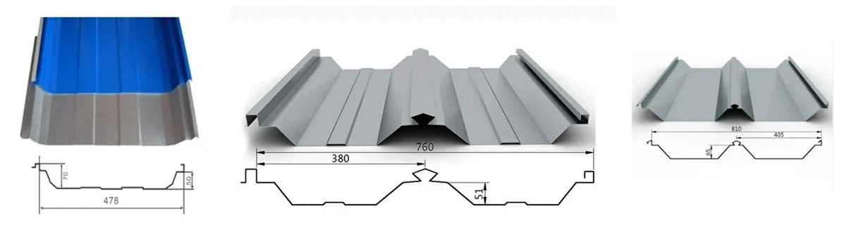Angle Lock Standing Seam Roof Panels