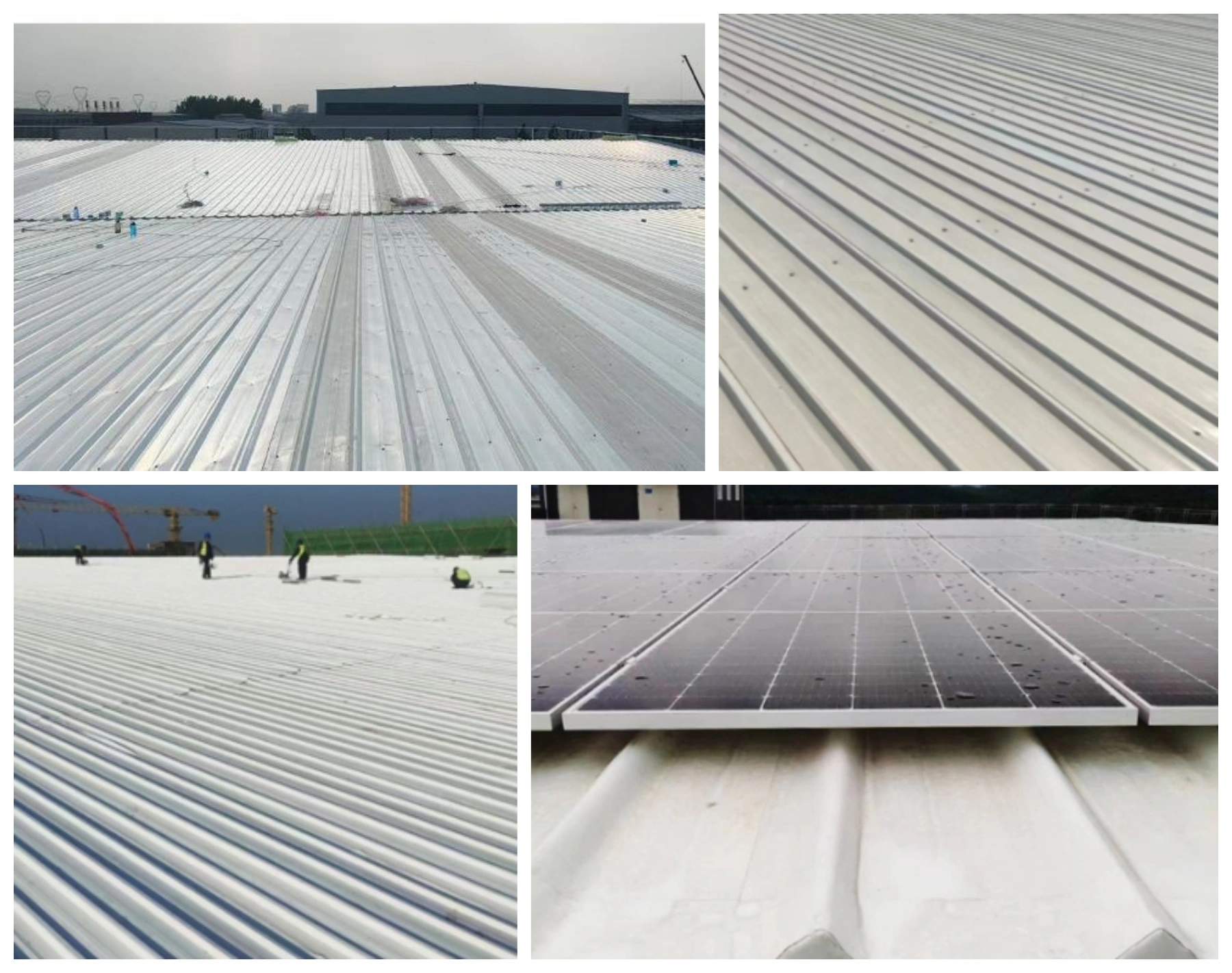 Angle Lock Standing Seam Roof Panels