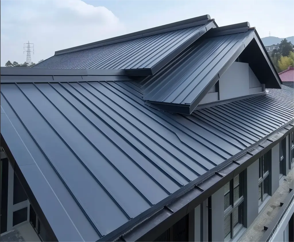 house standing seam metal roofing house standing seam metal roofing