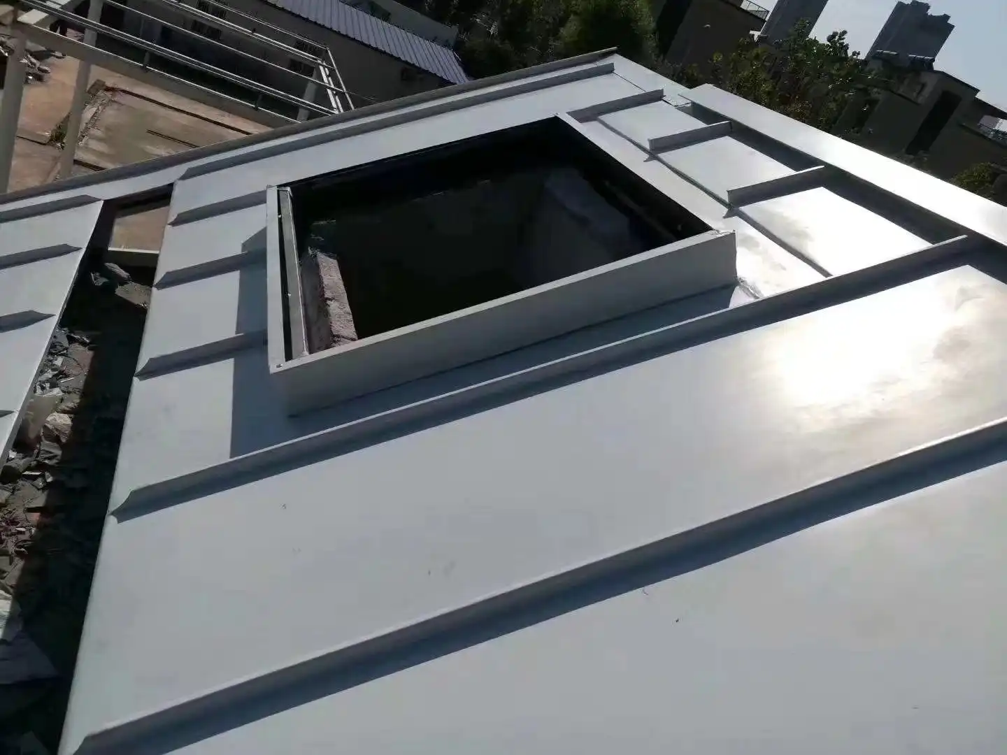 standing seam metal roof sheets