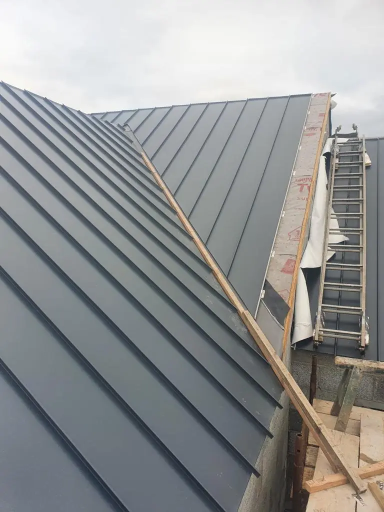 aluminum standing seam roofing panels
