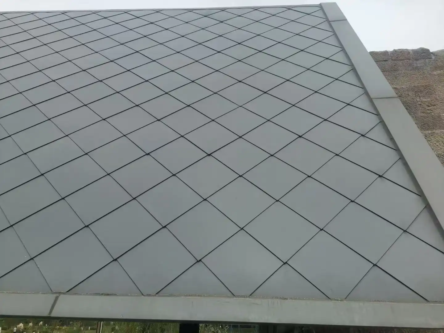 Zinc Flat Lock Panels Zinc Flat Lock Panels