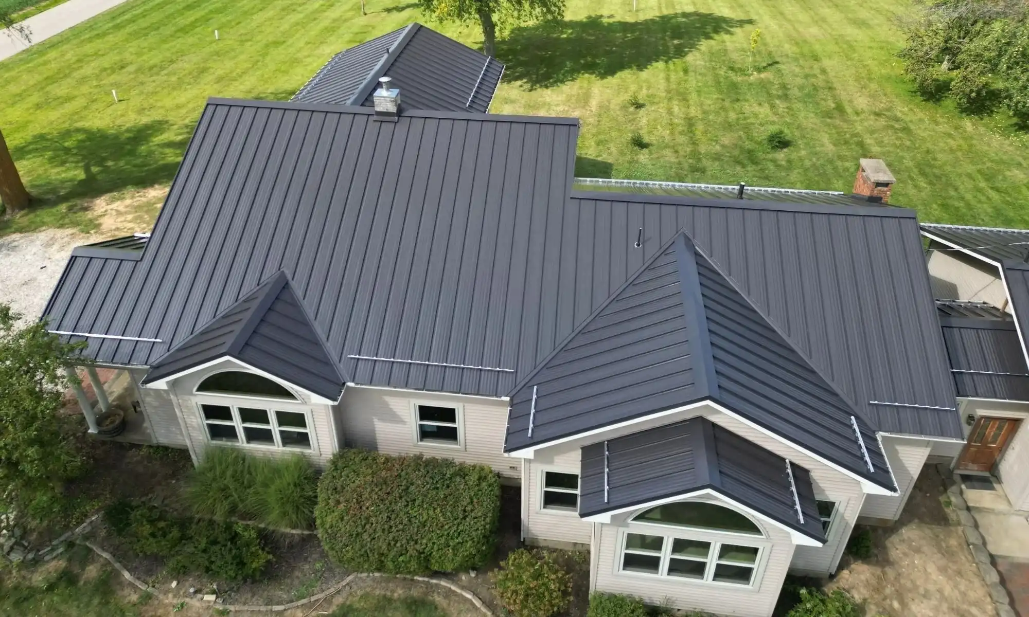 12 standing seam metal roof