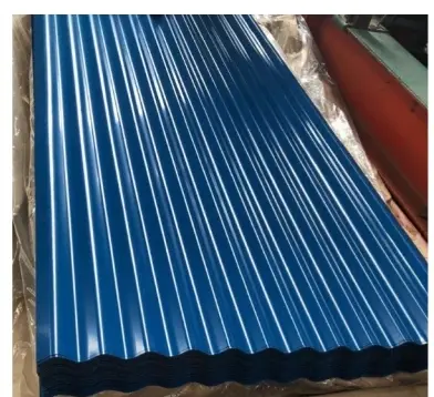 Aluminum corrugated siding panels