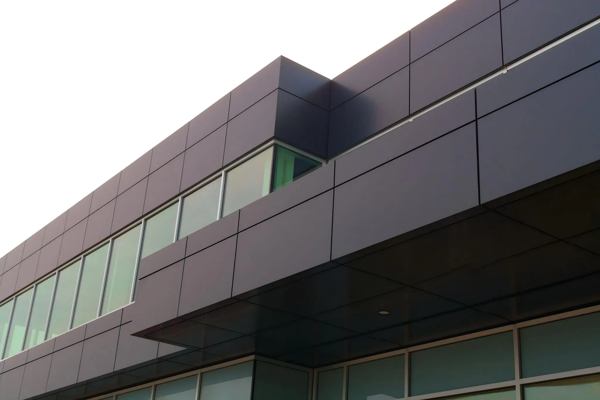 Solid aluminum cladding panels Solid aluminum cladding panels