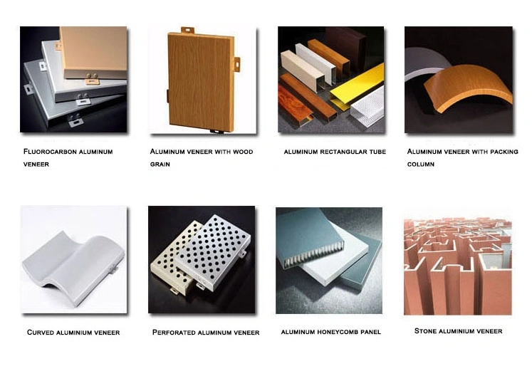 Solid aluminum cladding panels Solid aluminum cladding panels