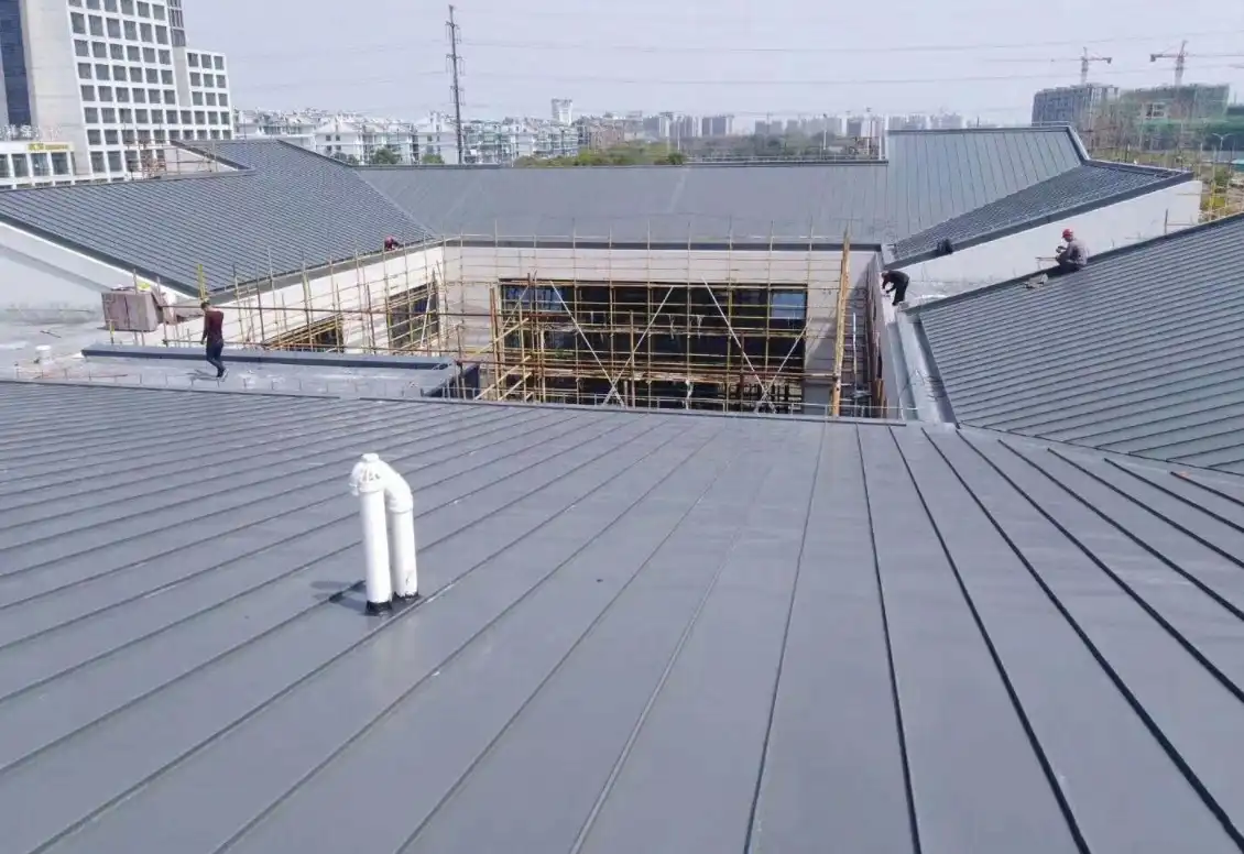 Structural Standing Seam Metal Roofing
