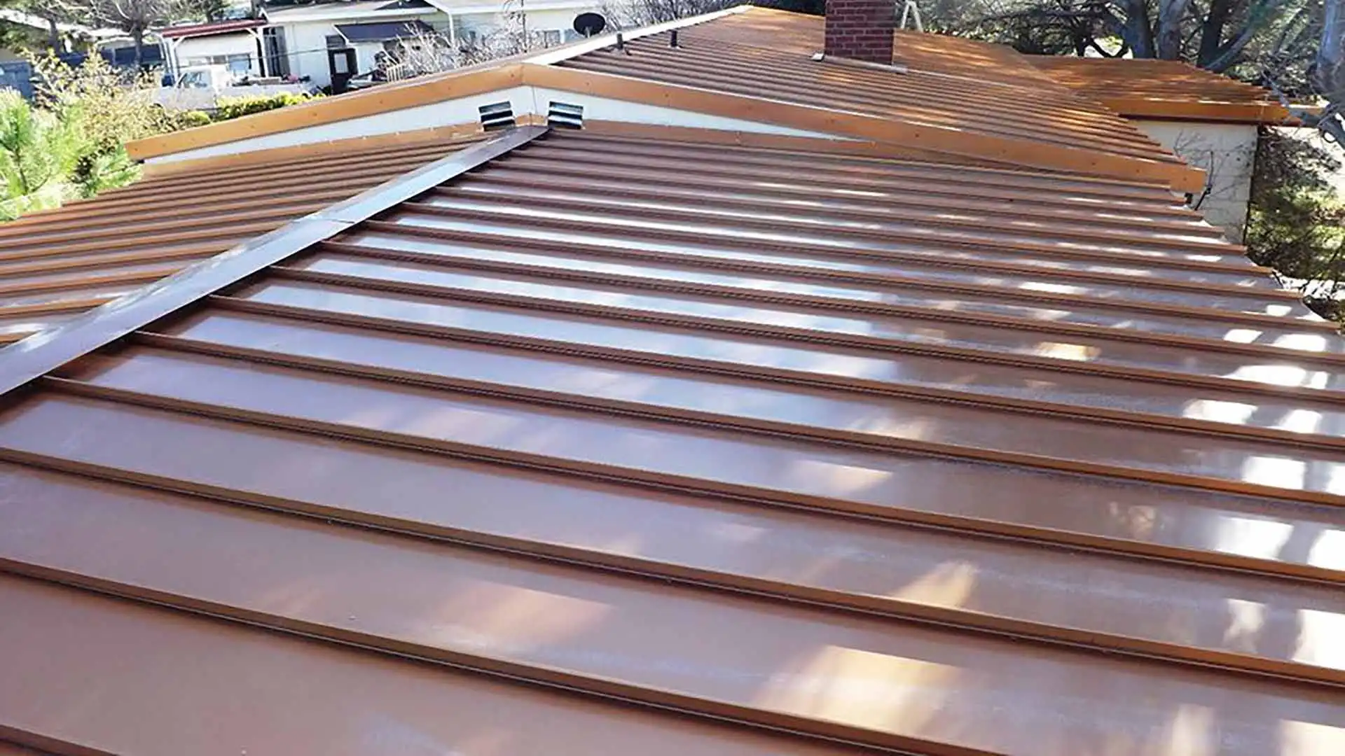 Standing Seam Copper Roof Panels Standing Seam Copper Roof Panels