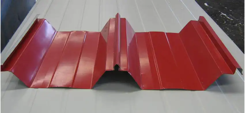 Trapezoidal standing seam roofing Trapezoidal standing seam roofing