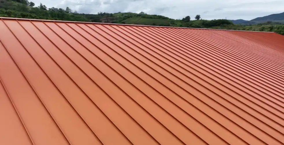 Double Lock Seam Roof Panel