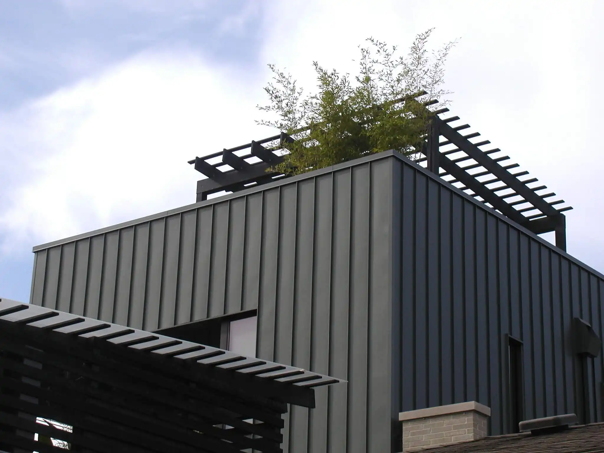 Vertical Metal Siding sheets