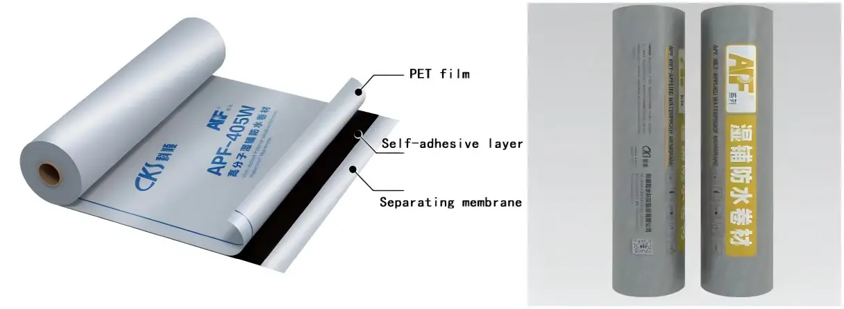Self-adhesive waterproof membrane