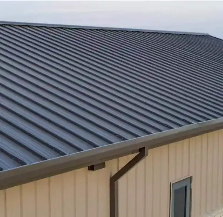 Snap-on metal roof