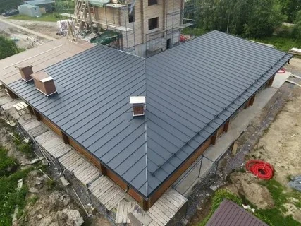 Standing seam metal roofing sheets