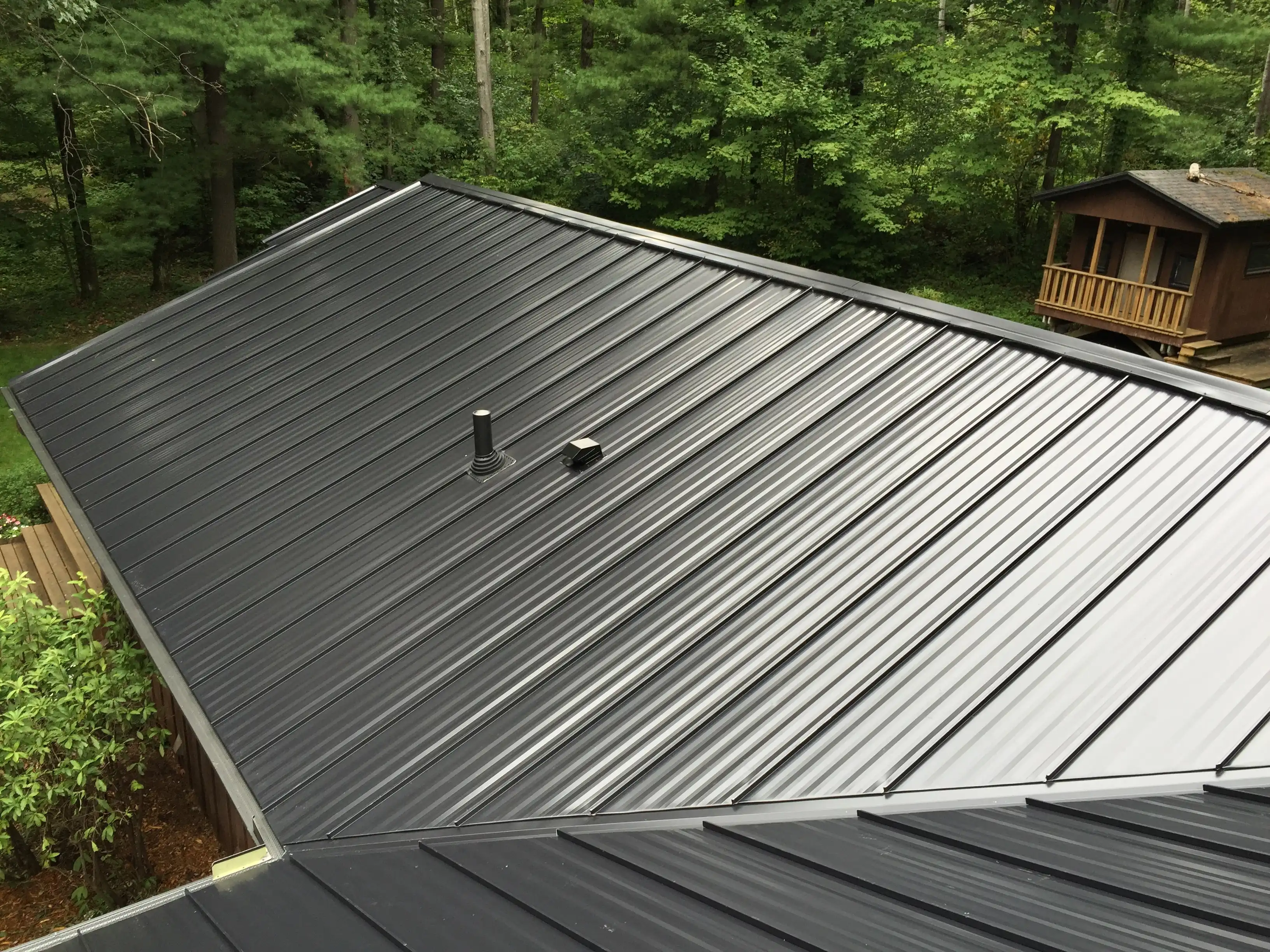 Snap-on metal roof 