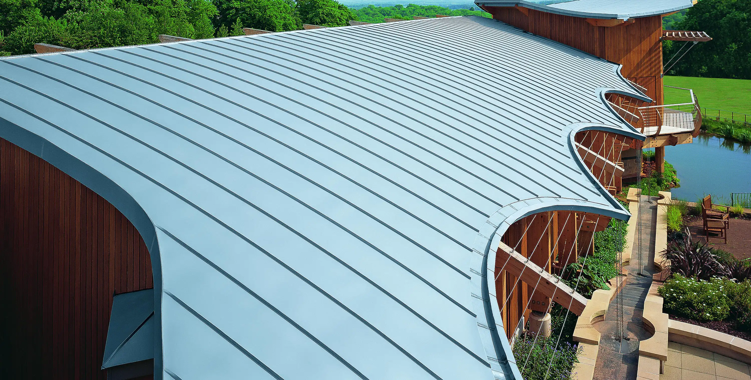 double lock seam roof panels