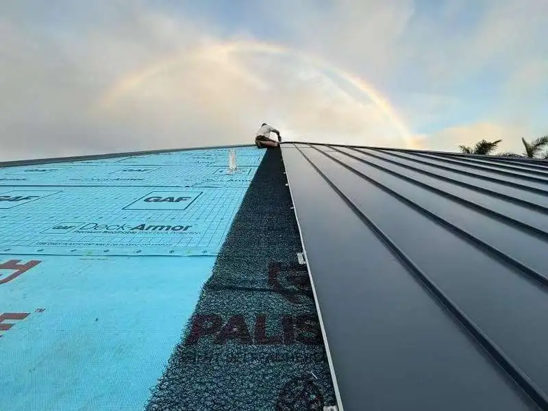 standing seam roofing panels