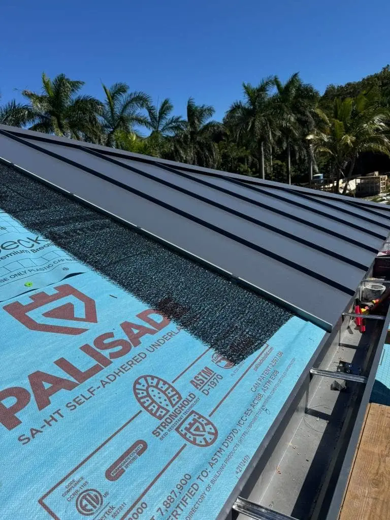 standing seam roofing panels