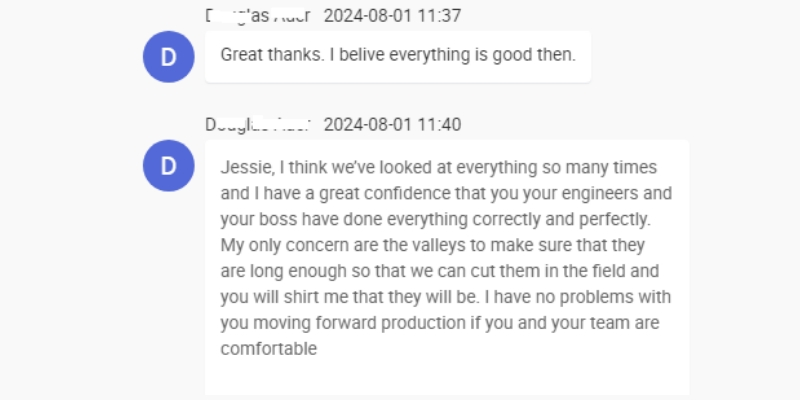 Voice of Our Clients Voice of Our Clients