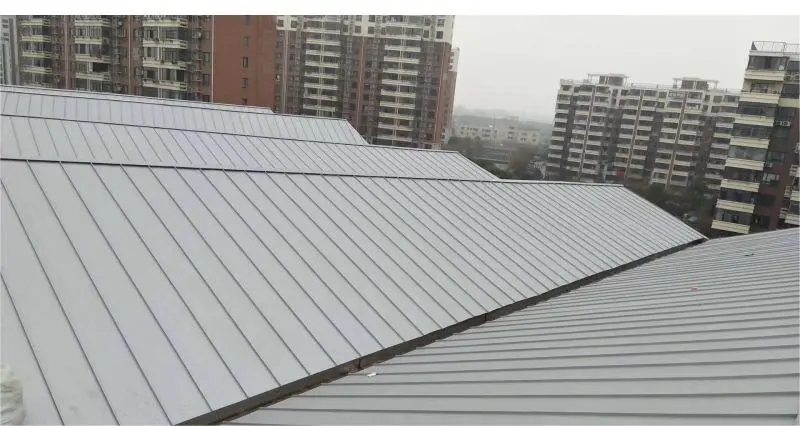 pencil ribs standing seam roof