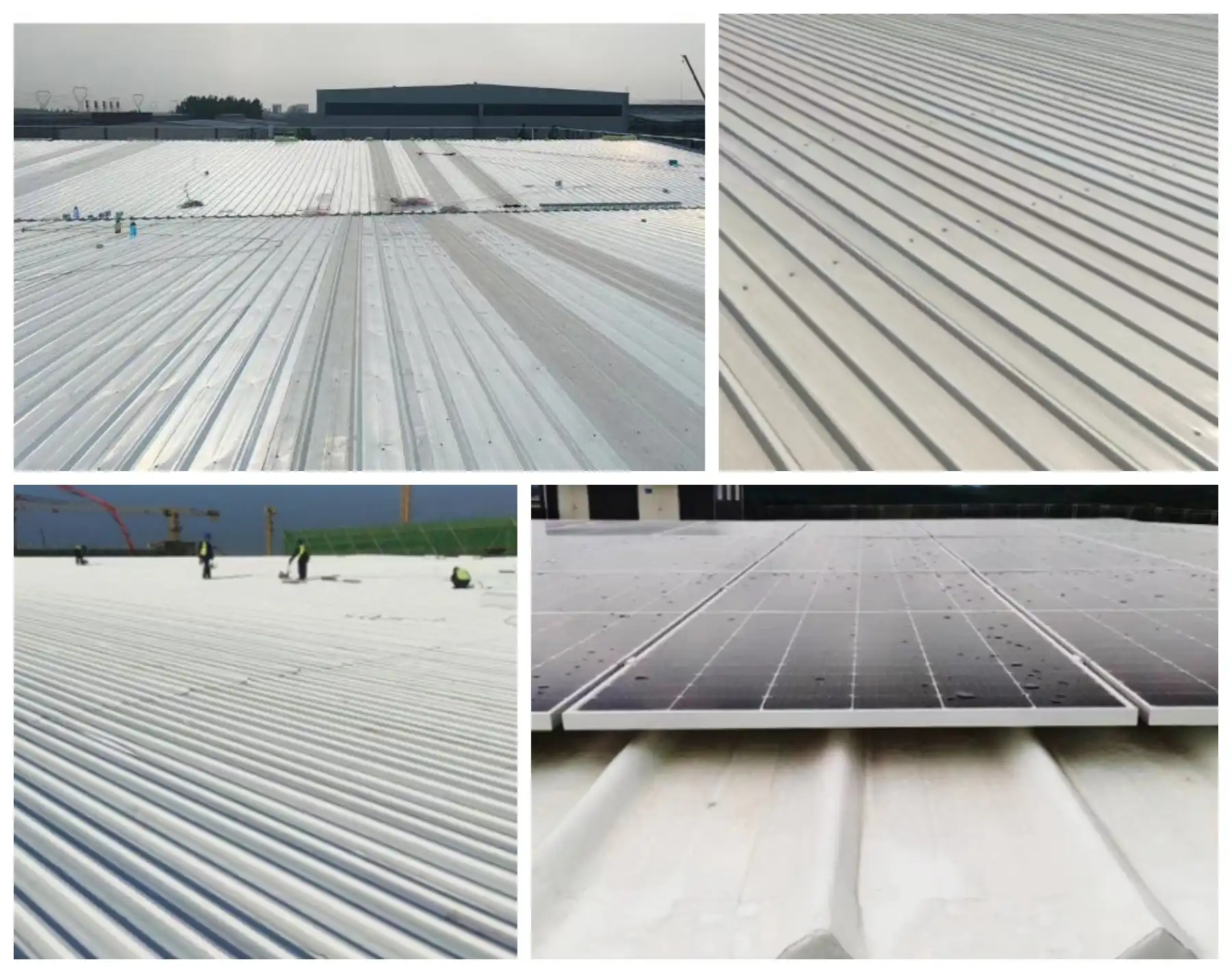 Angle Lock Standing Seam Roof Panels