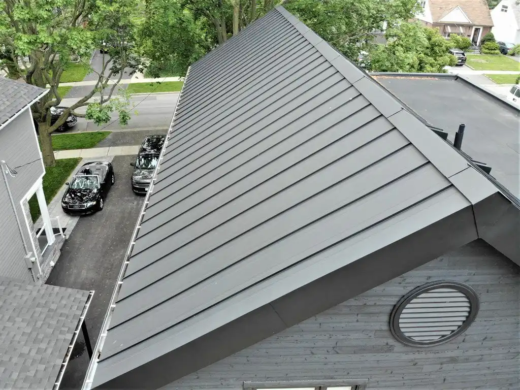 22 ga standing seam metal roof