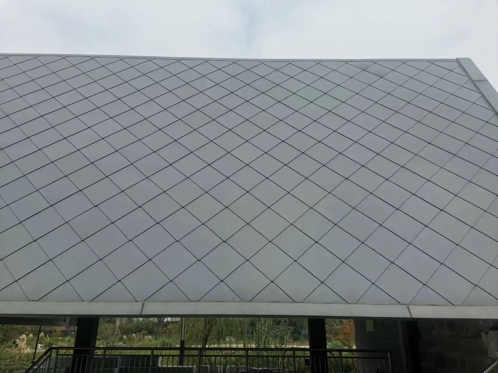 Flat lock seam metal wall panels