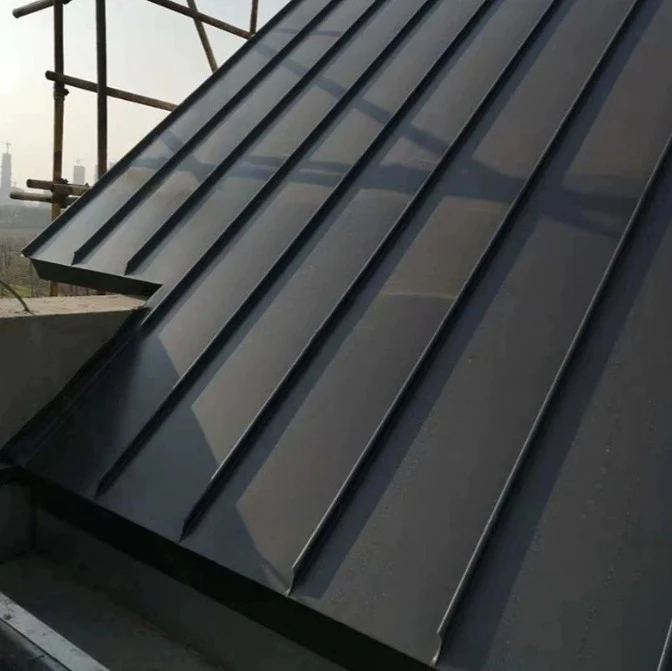 Hidden fastener roofing