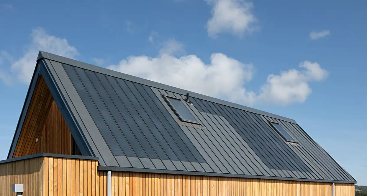 24 inch standing seam metal roof