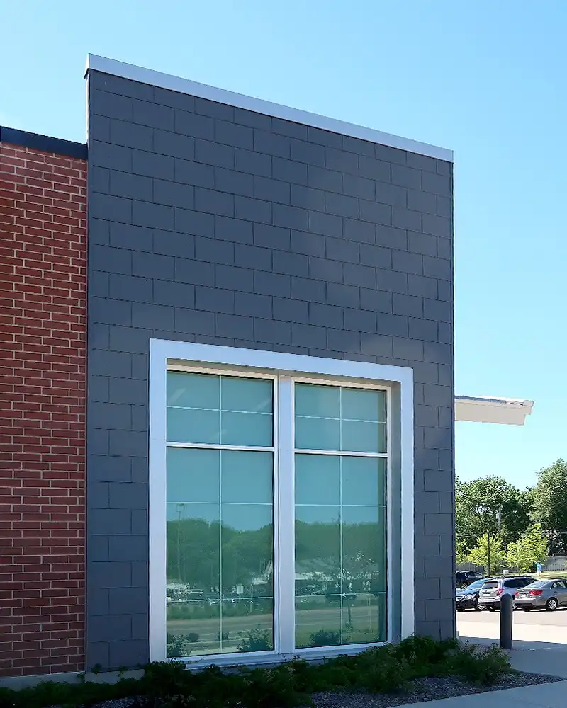 flat lock seam metal wall panels
