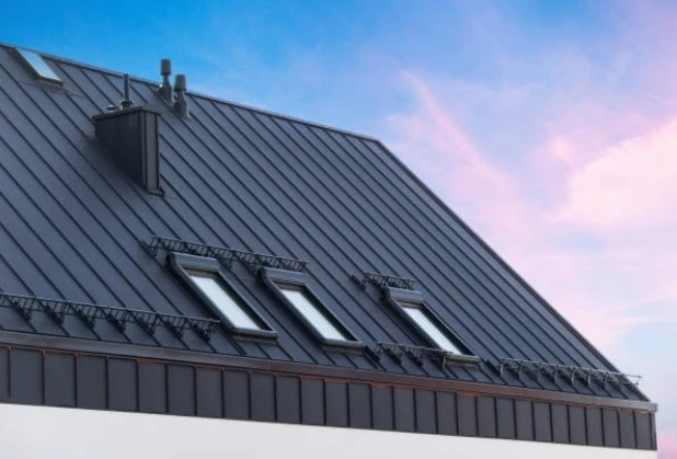 Double lok standing seam roof panel