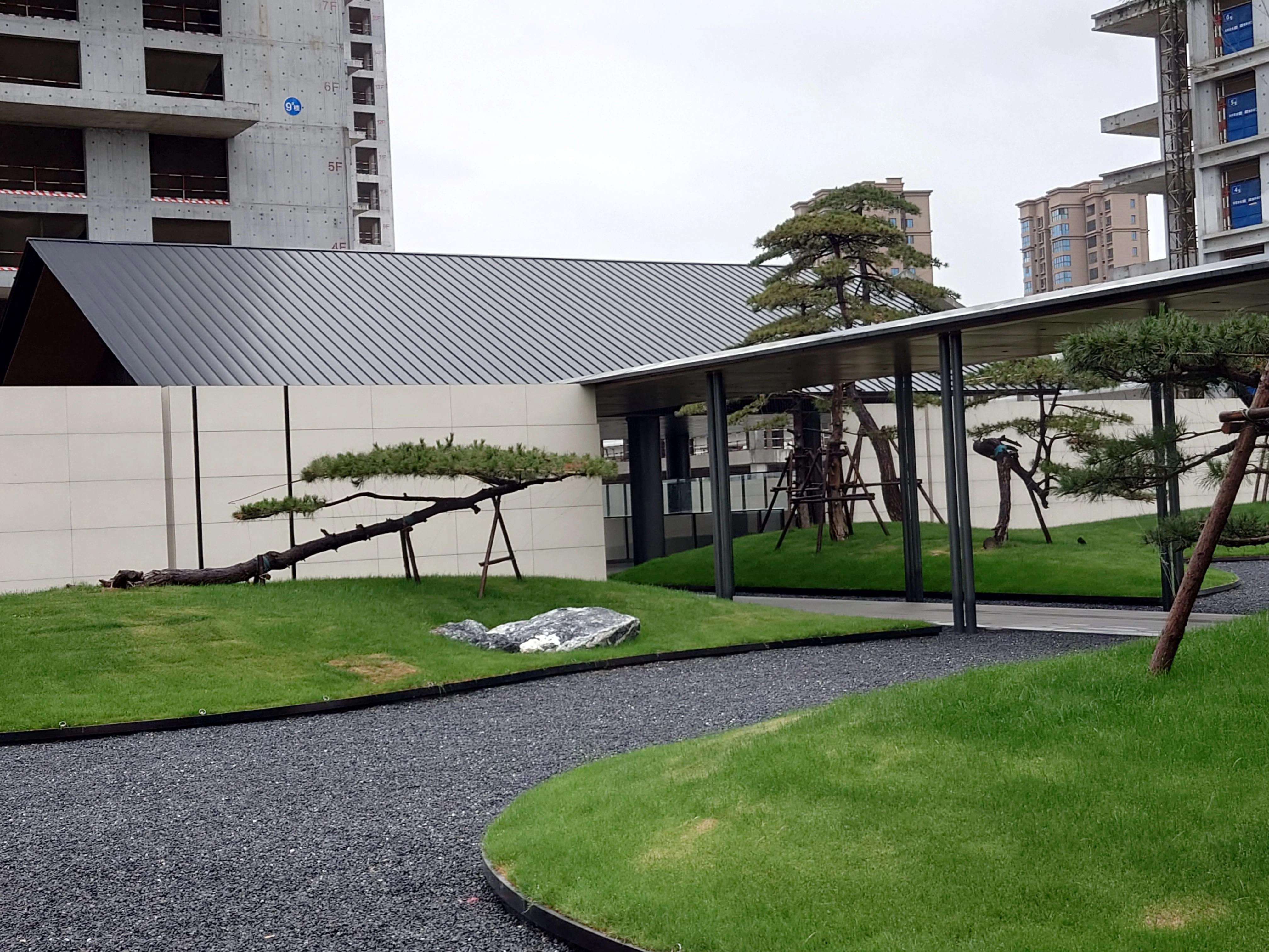 striated standing seam metal roofing