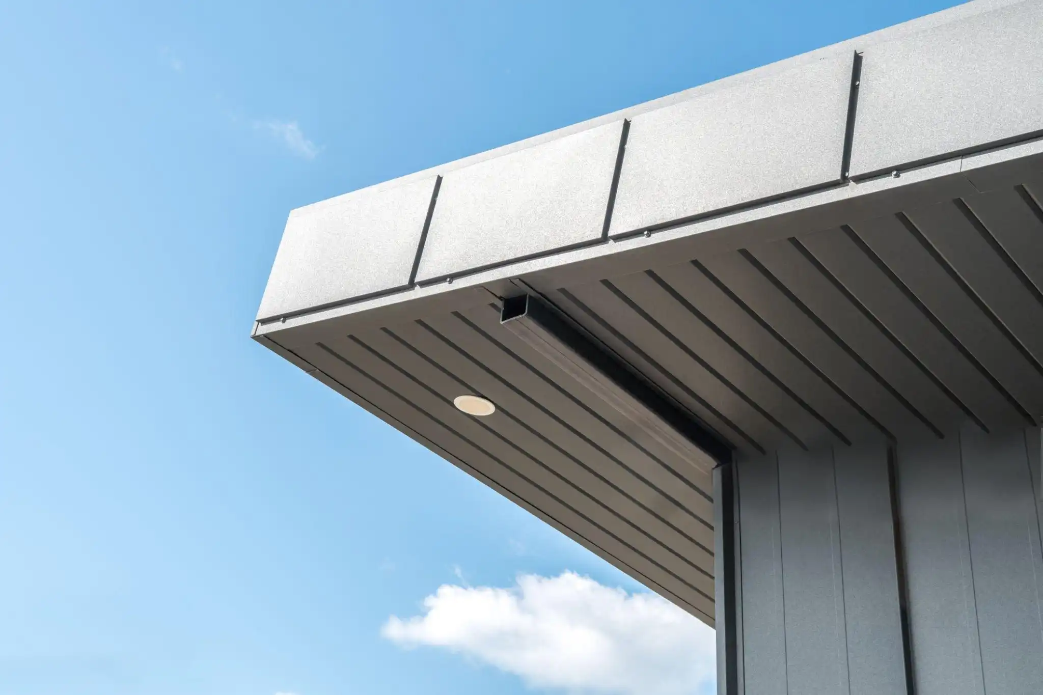 flat lock zinc cladding panels