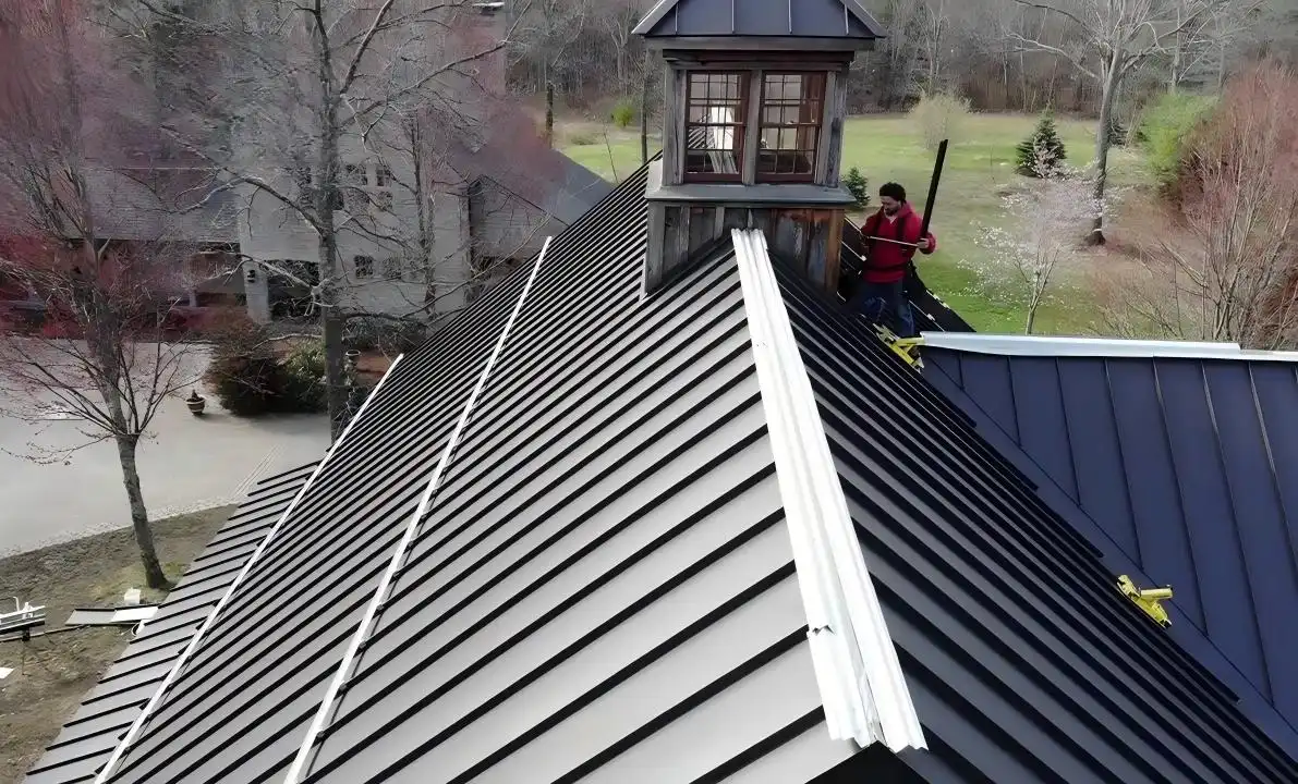 standing seam rib roofing