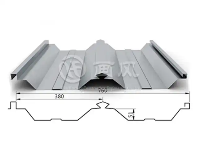 trapezoidal standing seam metal roofing