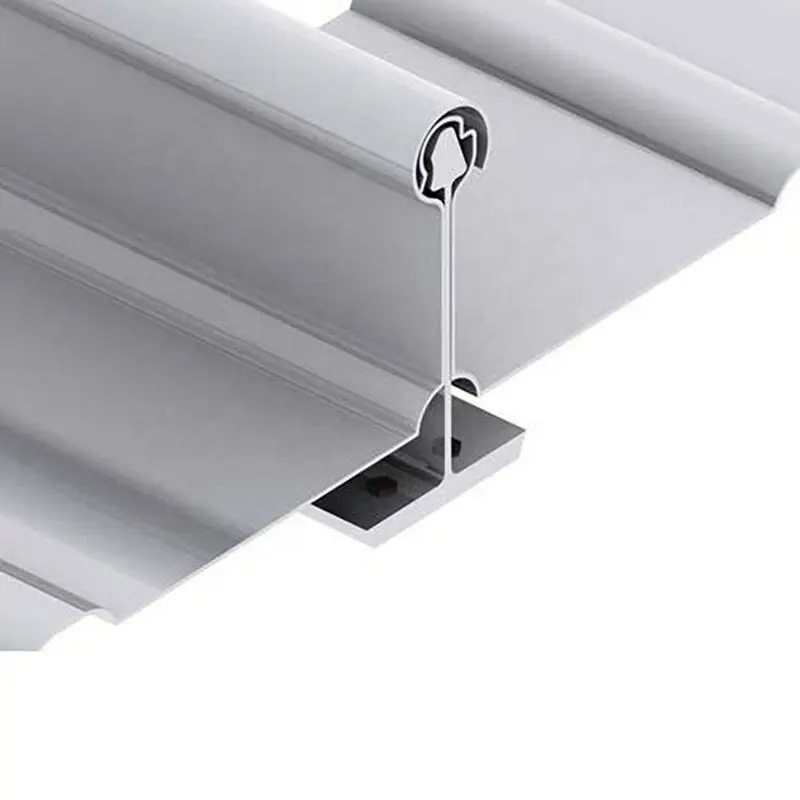 High seam metal roofing