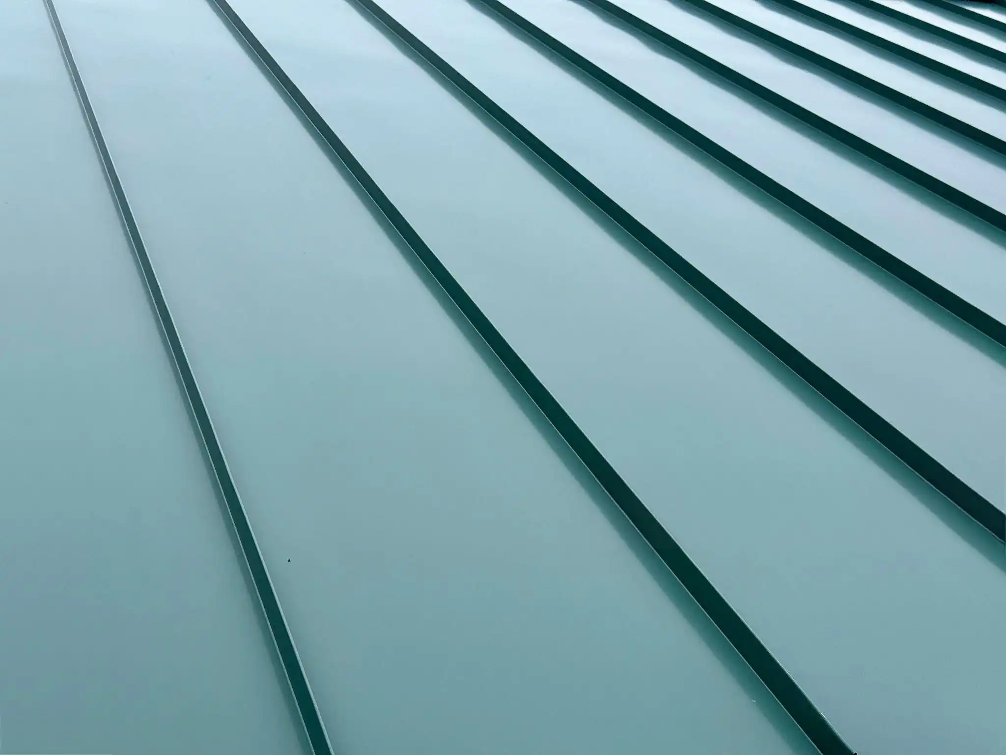 Mechanical lock metal roofing