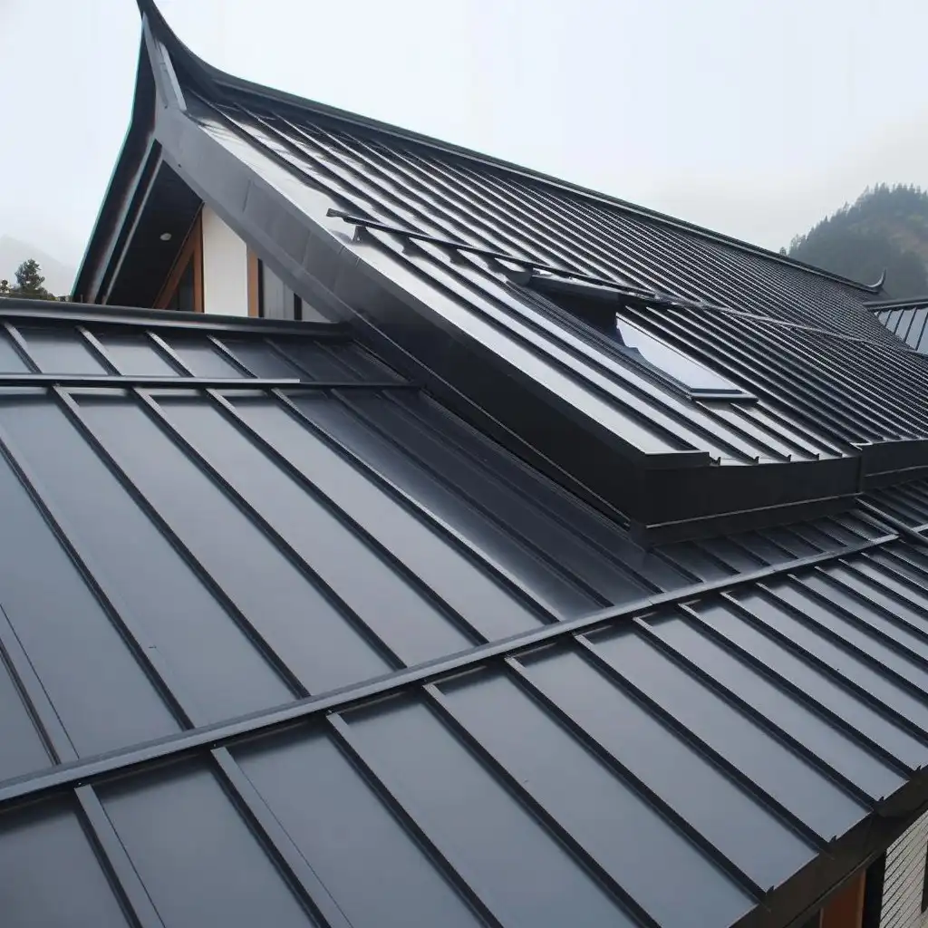12 standing seam metal roof
