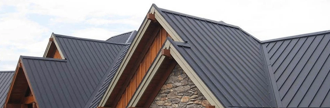 striated standing seam metal roofing 