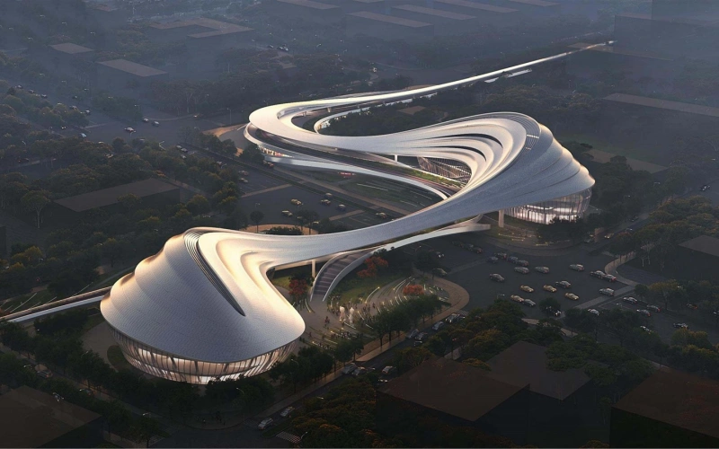 South Hall 2-2 Of Jinghe New City International Culture And Art Center