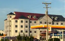 Metal roofing project for a hotel in North Carolina, USA